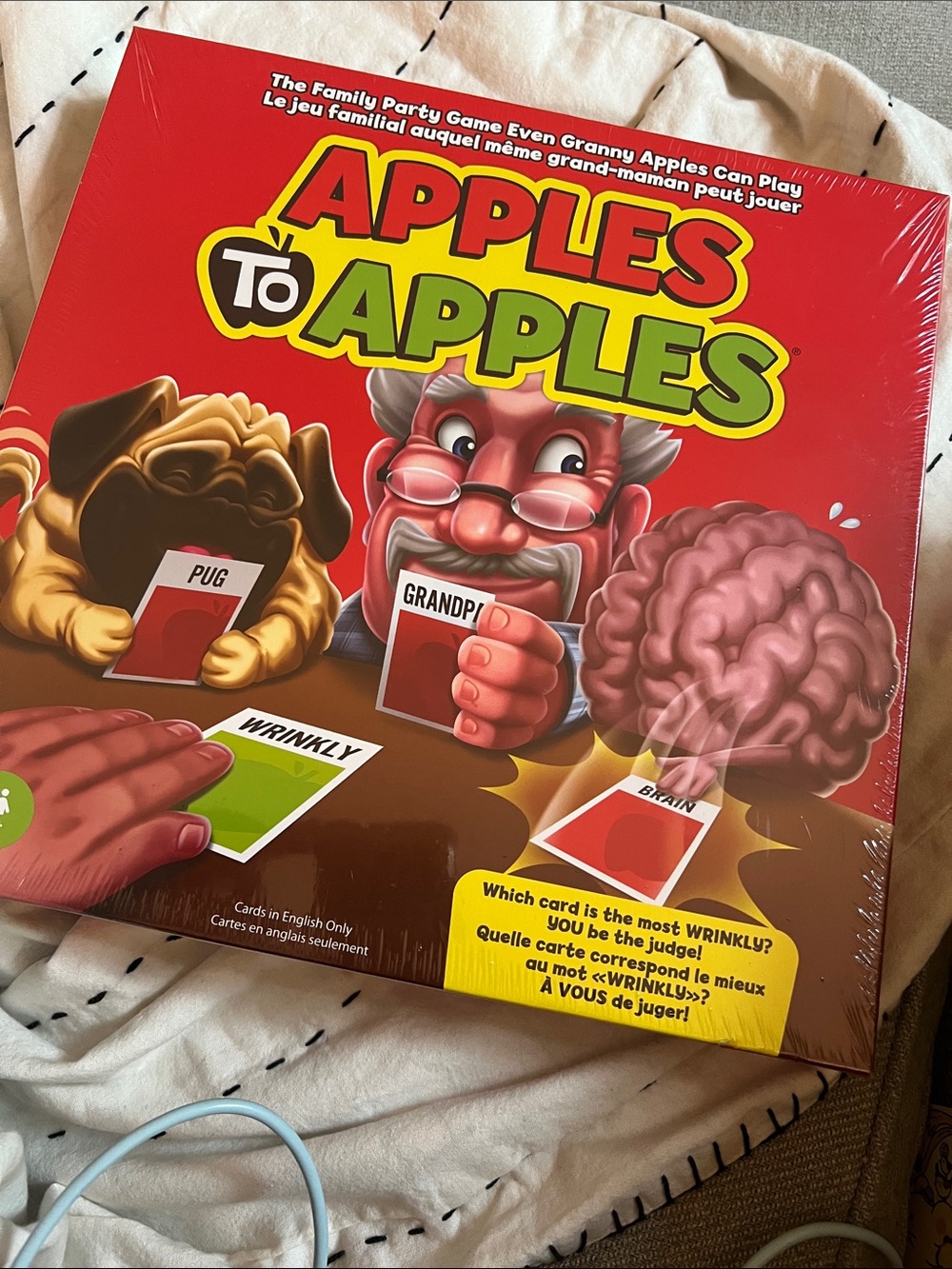 Mattel Games Apples to Apples party card game |  New & Sealed | Accessible